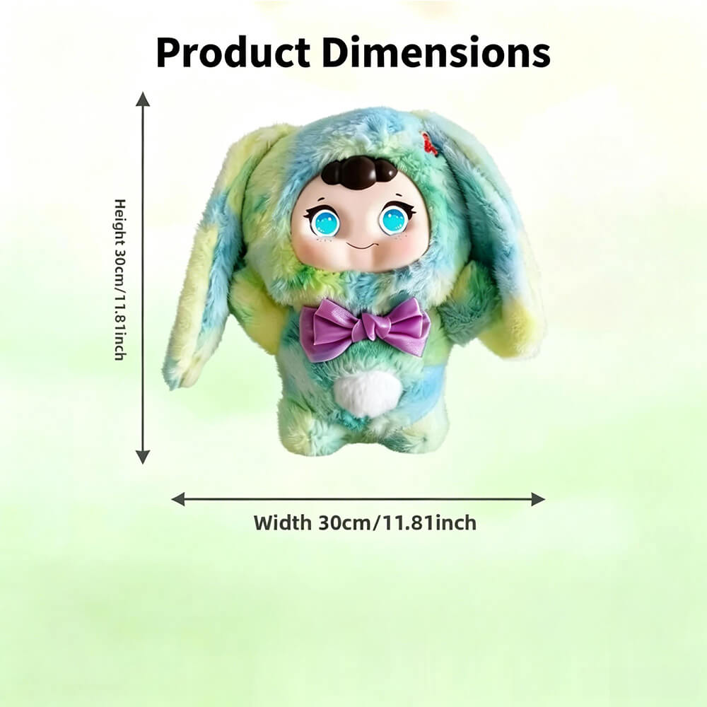 12'' AI Plush Toy Soft Interactive Companion Toy with Emotional Expression and Chat for Kids and Adults