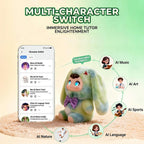 12'' AI Plush Toy Soft Interactive Companion Toy with Emotional Expression and Chat for Kids and Adults