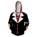 Adult Hoodies Cosplay Alastor Angel Dust Coplay Sweatshirts Charlie Lucifer Pullover