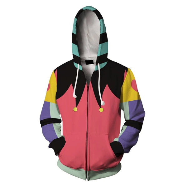 Fanient Sweat à Capuche Enfant 3D - Hoodie Garçon Fille 6-16 Ans Impression Graphique Poche Kangourou
