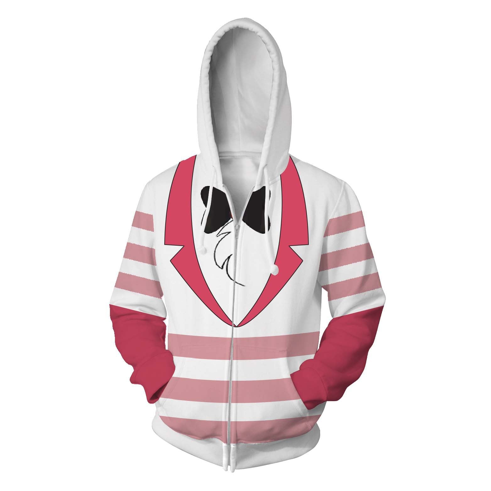 Adult Hazbin Hotel Hoodies Cosplay Alastor Angel Dust Coplay Sweatshirts Charlie Lucifer Pullover