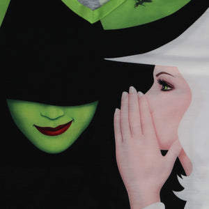 Women Wicked T-shirt The Witch Summer Tee Green Elphaba Costume for Adult