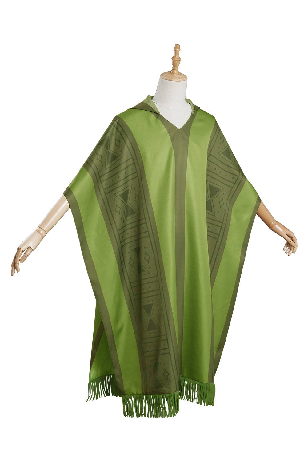 Kids Adult Costume Madrigal Cloak with Hood Shirt Pants Outfit for Halloween Cosplay