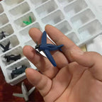 Advent Calendar 2025 Aircraft Model 24pcs Mini 3D Planes Model Christmas Decors Surprise Gift