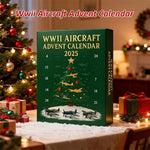 Advent Calendar 2025 Aircraft Model 24pcs Mini 3D Planes Model Christmas Decors Surprise Gift