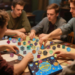 Advent Calendar 2025 Mystery Dice Set Blind Box Role Playing Game Holiday Gift