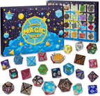 Advent Calendar 2025 Mystery Dice Set Blind Box Role Playing Game Holiday Gift