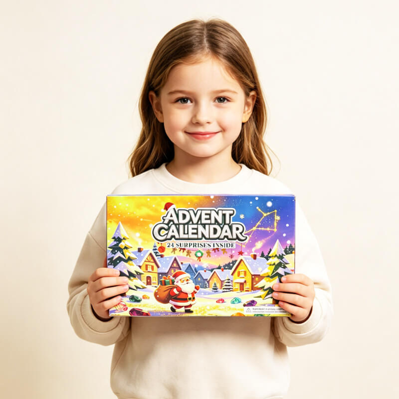 Advent Calendar 2026 24 Days Christmas Countdown Calendar with Assorted Trendy Jewelry Set For Girls and Ladies