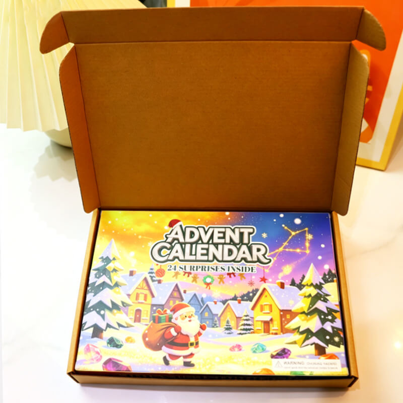 Advent Calendar 2026 24 Days Christmas Countdown Calendar with Assorted Trendy Jewelry Set For Girls and Ladies