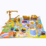 Kids Advent Calendar 2025 Car Model ABS Construction Engineering Vehicle Set Blind Box Surprise Gift