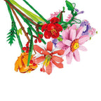 Advent Calendar 2025 Flower Bouquet Building Blocks Christmas Blind Box Unique Holiday Decor