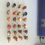 Christmas Advent Calendar 2025 Highland Cow Doll 24pcs Different Ornament Holiday Decorations