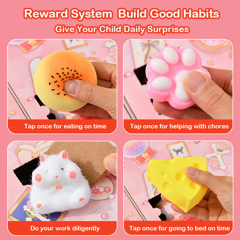 Advent Calendar 2025 Magic Book Blind Box 24pcs Stress Relief Doll Surprise Holiday Gift