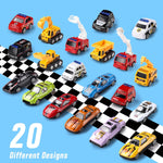 Kids Advent Calendar 2025 Pullback Car Blind Box 24pcs Alloy Construction Vehicle Holiday Gift
