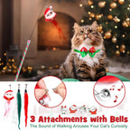 Christmas Advent Calendar 2025 Pet Toys Cat Dog Interactive Play Toy Blind Boxes Holiday Pet Decoration