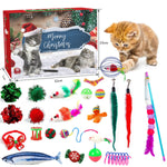Christmas Advent Calendar 2025 Pet Toys Cat Dog Interactive Play Toy Blind Boxes Holiday Pet Decoration