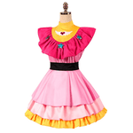 Oshi no Ko Cosplay Costume Ai Hoshino Outfit Pink Uniform Dress Full Set for Teens Adults