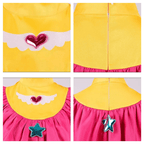 Oshi no Ko Cosplay Costume Ai Hoshino Outfit Pink Uniform Dress Full Set for Teens Adults