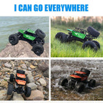 1/8 Amphibious RC Car Big IP66 Water Monster Vehicle 4WD Remote Control Off-road Truck