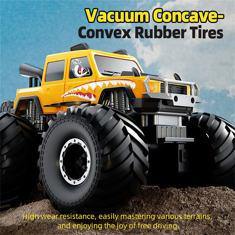 2.4G Amphibious RC Car 360° Rotation Drift Car Waterproof Off-Road Monster Trucks Holiday Toy