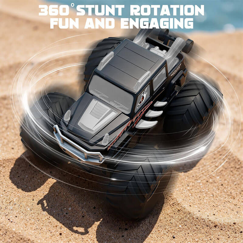 2.4G Amphibious RC Car 360° Rotation Drift Car Waterproof Off-Road Monster Trucks Holiday Toy