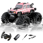 2.4G Amphibious RC Car 360° Rotation Drift Car Waterproof Off-Road Monster Trucks Holiday Toy