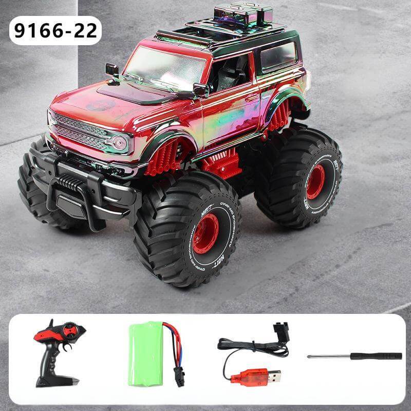 2.4G Amphibious RC Car 4WD Off-road Vehicle 360° Stunt Climbing Car Outdoor Waterproof Toy