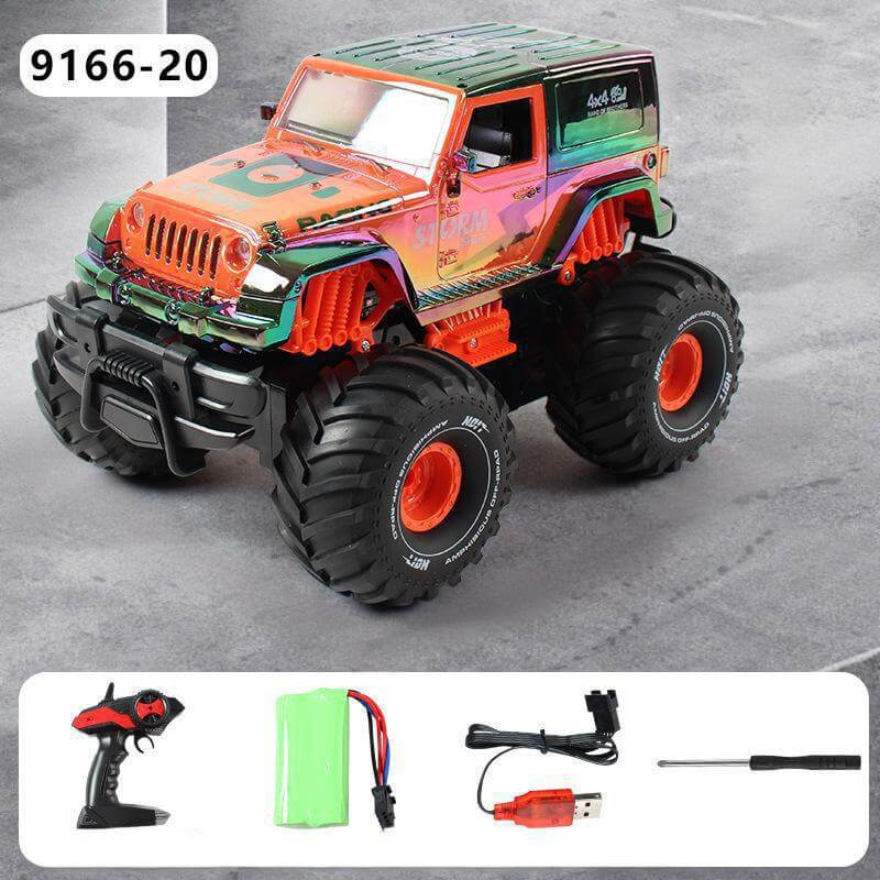 2.4G Amphibious RC Car 4WD Off-road Vehicle 360° Stunt Climbing Car Outdoor Waterproof Toy