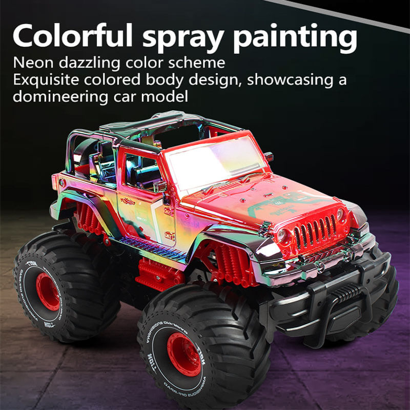 2.4G Amphibious RC Car 4WD Off-road Vehicle 360° Stunt Climbing Car Outdoor Waterproof Toy