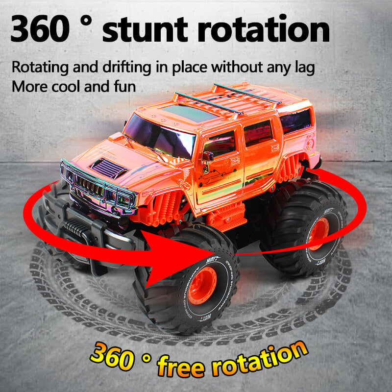 2.4G Amphibious RC Car 4WD Off-road Vehicle 360° Stunt Climbing Car Outdoor Waterproof Toy