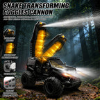 2.4GHz Amphibious RC Car Transformable RC Off-Road Vehicle with 360° Rotation and Water Spray Function
