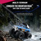 Amphibious RC Car with Water Gun 4WD Monster Truck All-Terrain Remote Control Vehicle For Summer