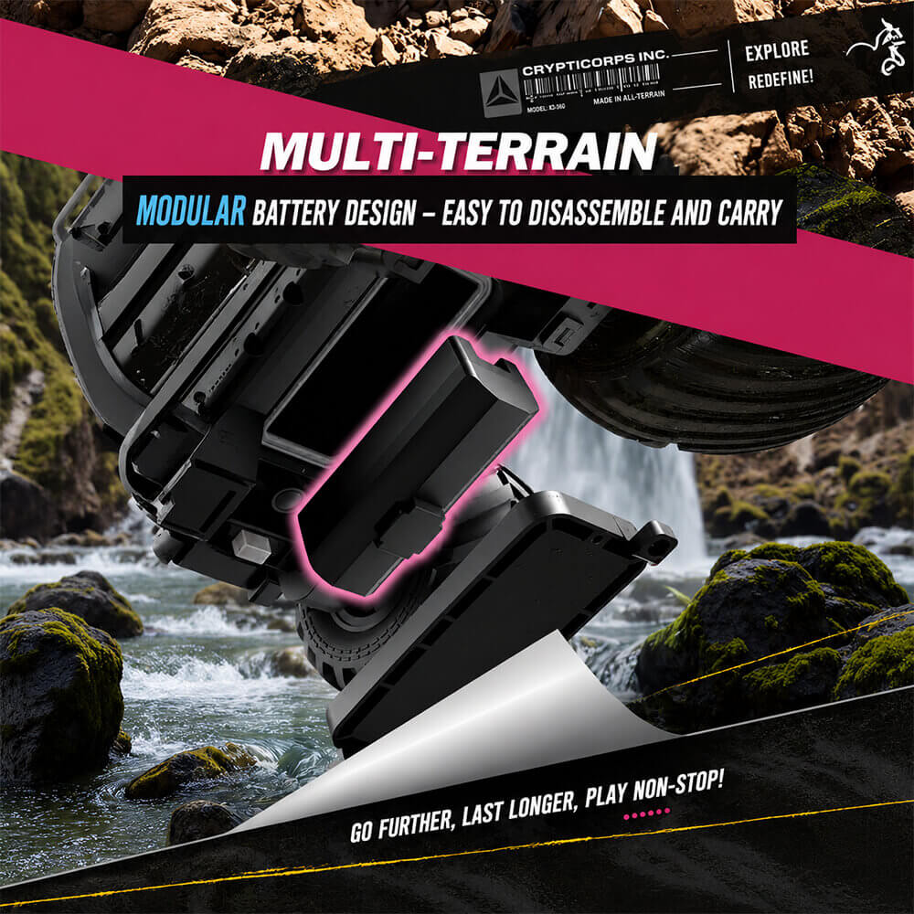 Amphibious RC Car with Water Gun 4WD Monster Truck All-Terrain Remote Control Vehicle For Summer
