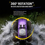 Amphibious RC Car with Water Gun 4WD Monster Truck All-Terrain Remote Control Vehicle For Summer