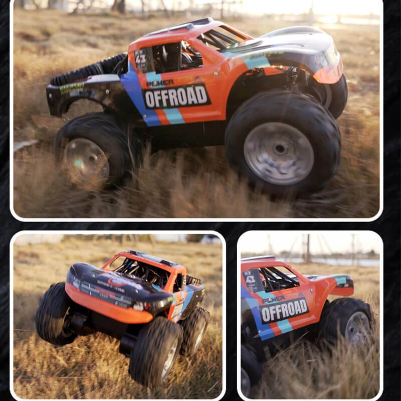 Amphibious Remote Control Car 4WD Off-road vehicle Waterproof 2.4G RC Truck Summer Toy