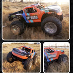 Amphibious Remote Control Car 4WD Off-road vehicle Waterproof 2.4G RC Truck Summer Toy