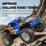 Amphibious Remote Control Car 4WD Off-road vehicle Waterproof 2.4G RC Truck Summer Toy