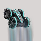 Amphibious Stunt RC Car 360° Rotate and 180° Flips Water Land Remote Control Car