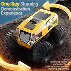 2.4G Amphibious Remote Control Car All-terrain Climbing Off-road Vehicle 360° Drift Racing Toy