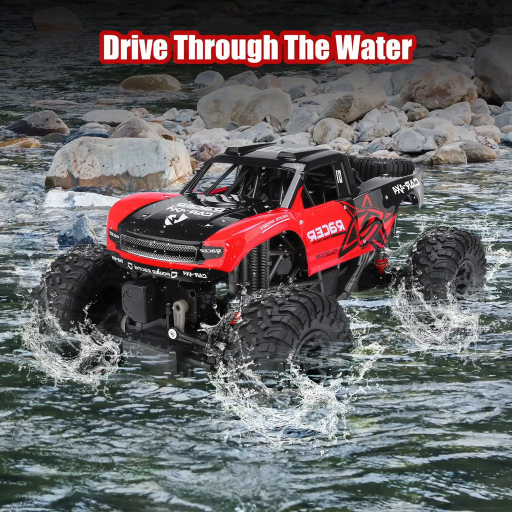Amphibious RC Car 100% Waterproof Off-Road Monster Vehicle 2.4GH Remote Control Truck