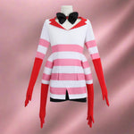 Adult Angel Dust Costume Hazbin Four Arms Hotel Cosplay Outfits Party Carnival Cosplay Costumes