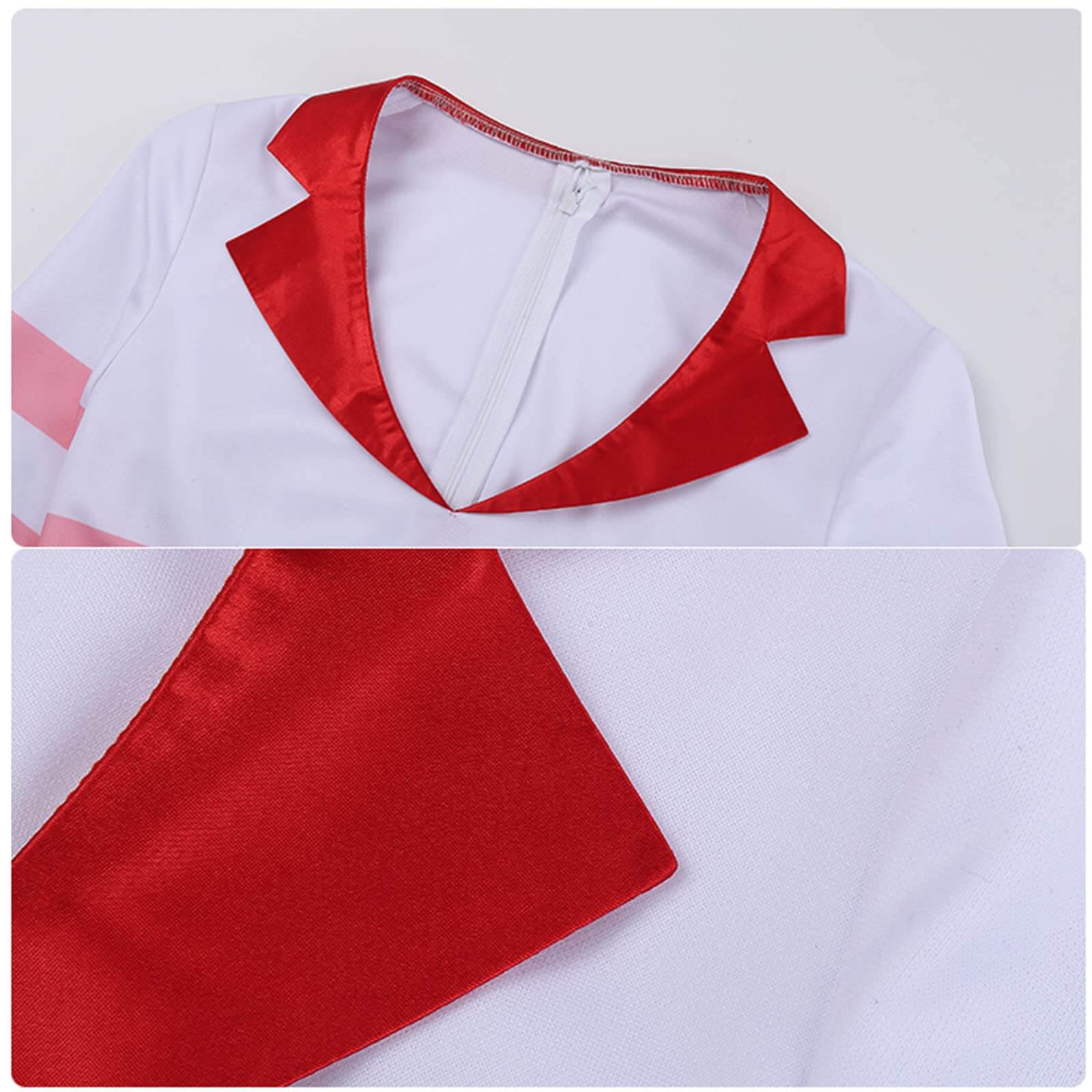 Angel Dust Costume Angel Striped Sweatshirt Shorts Gloves Full Set for Adult