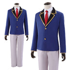 Aqua Hoshion Cosplay Costume Aqua Uniform Full Set Oshi no Ko Outfit for Youth Adults