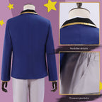 Aqua Hoshion Cosplay Costume Aqua Uniform Full Set Oshi no Ko Outfit for Youth Adults
