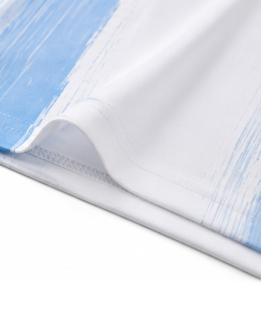 Women Argentina Jersey White and Sky Blue Off Shoulder T-Shirt for Match Day Watching Party