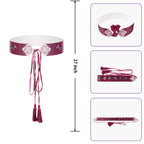 Wish Dress Asha Princess Costume Dress-up Set with Waist Bag and Belt for Girls