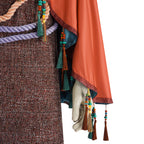 Peylak Costume The Lead of the Wind Traders Outfit Cape and Loincloth Suit for Dress Up Party