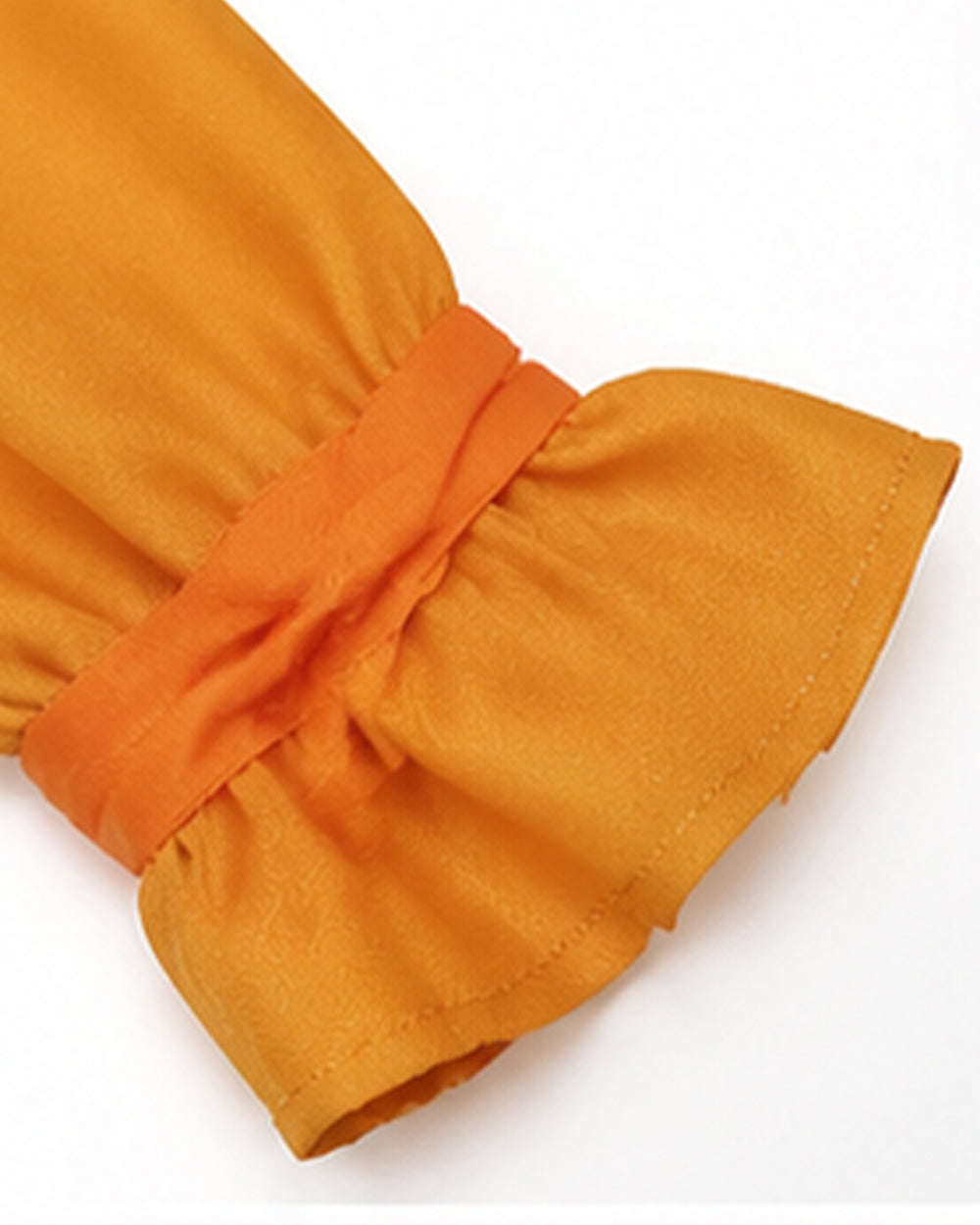 Airbender Master Costume Orange Outfit with Shoulder Mantle for Boys Mens Halloween Cosplay