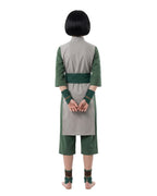 Toph Cosplay Costume Green Earthbending Suit with Hairband for Adults Kids Stage Performance