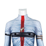 Fire Clan Varang Outfit Ash People Jumpsuit Tail Headgear with Fringes Accessories for Cosplay